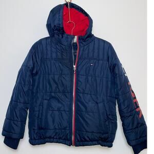 Tommy Hilfiger Youth Puffer Jacket - Size S (7/8) - Warm with Soft Lining‎